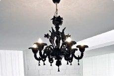 Только люстра